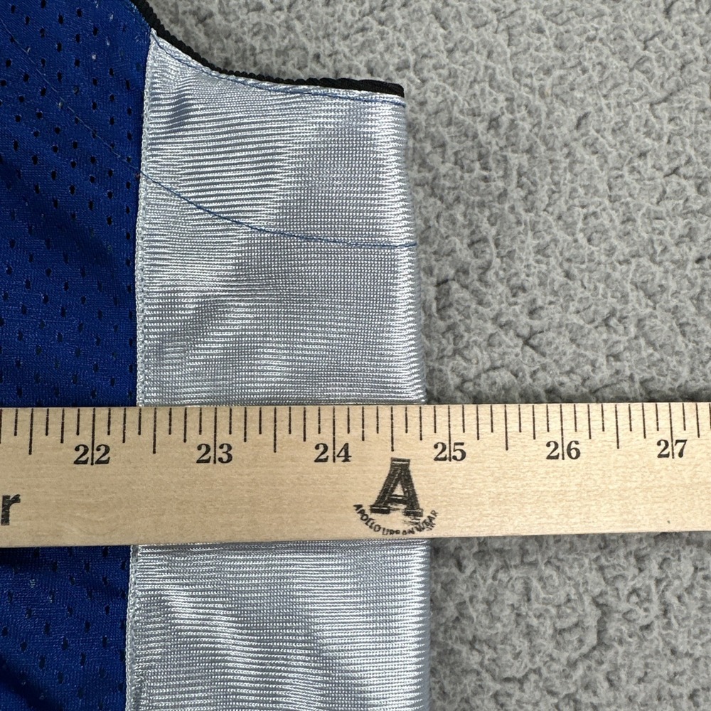VTG Y2K All Star Pro Basketball Jersey Men 2XL Blue Gradient Hip Hop Dazzle - Picture 6 of 16